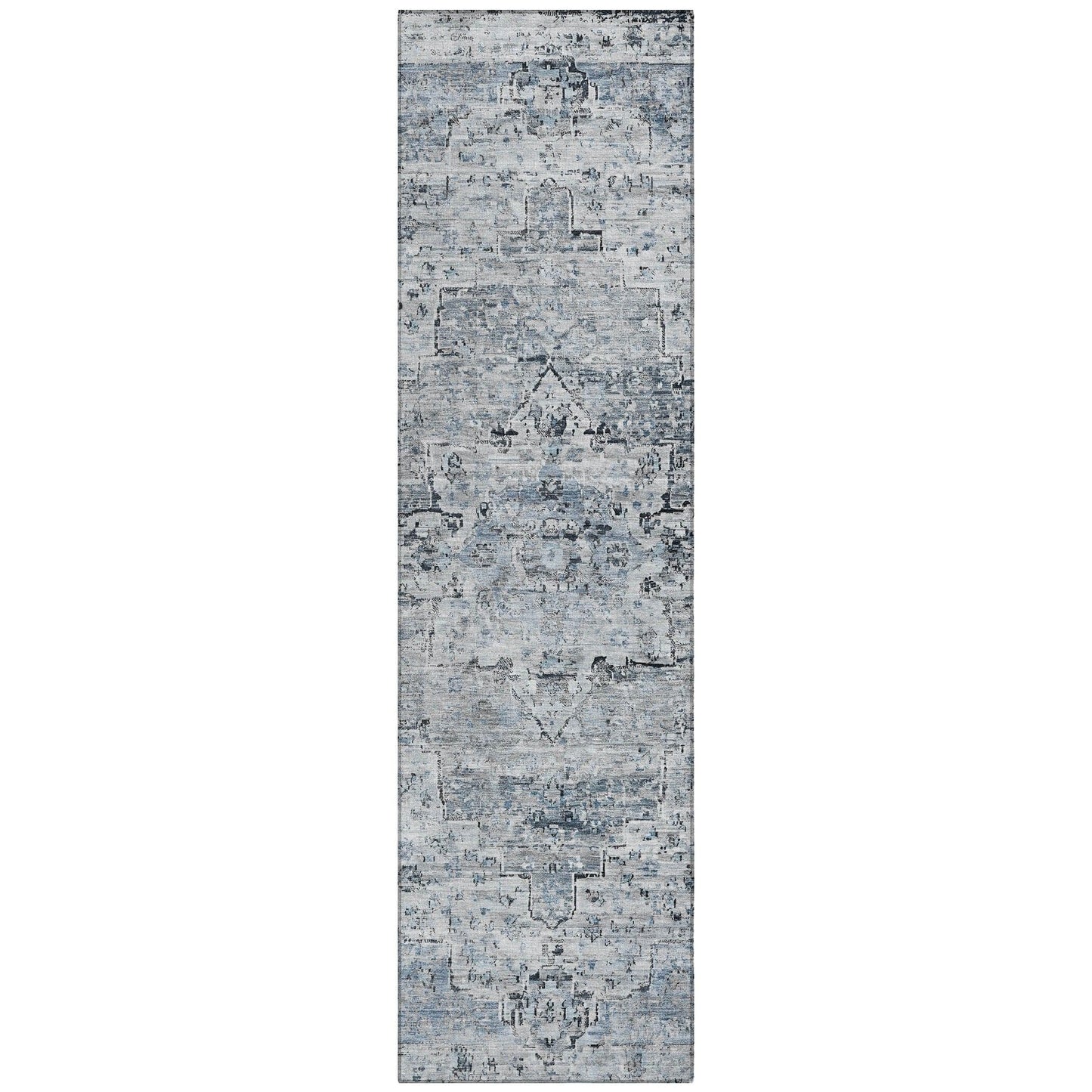 Addison Rugs Raeor Blue Washable Indoor-Outdoor Rug