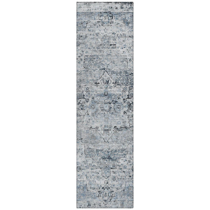 Addison Rugs Raeor Blue Washable Indoor-Outdoor Rug