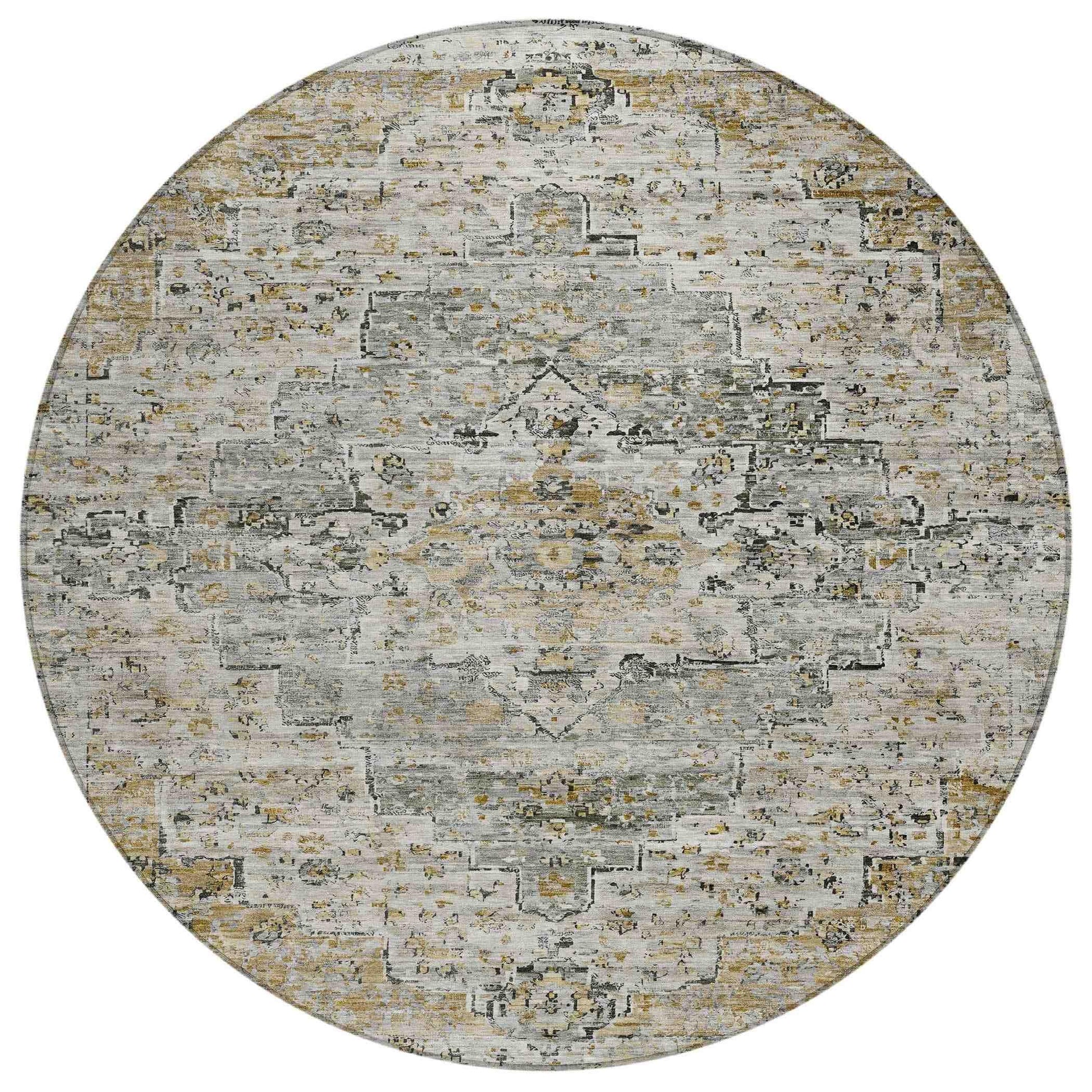 Addison Rugs Raeor Brown Washable Indoor-Outdoor Rug