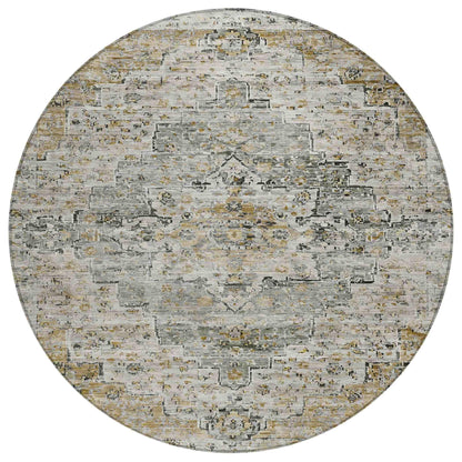 Addison Rugs Raeor Brown Washable Indoor-Outdoor Rug