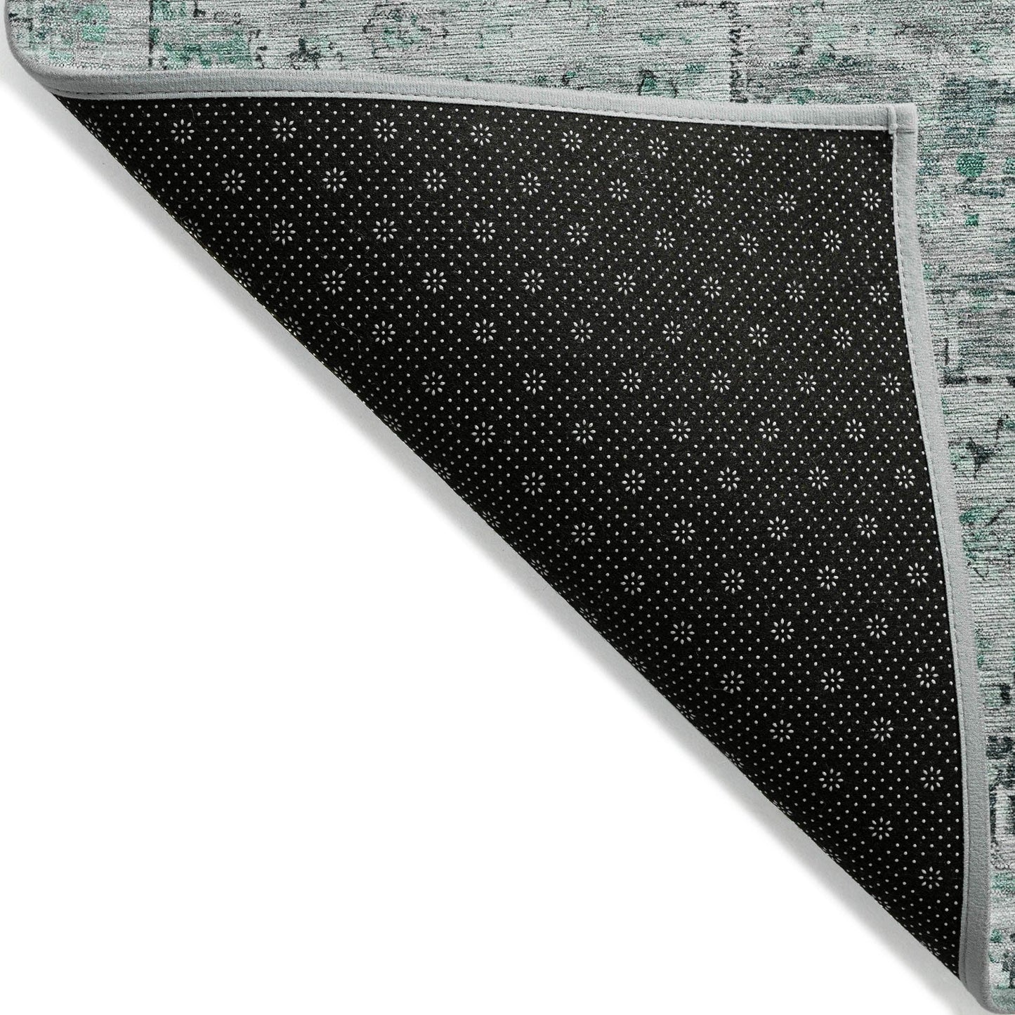Addison Rugs Raeor Teal Washable Indoor-Outdoor Rug