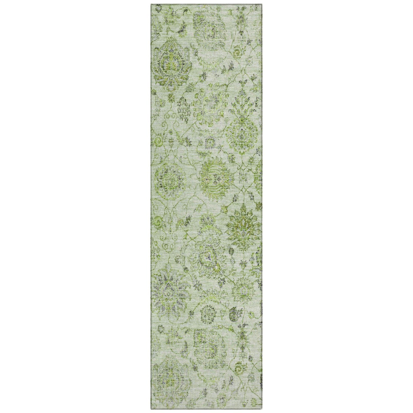 Addison Rugs Raeora Green Washable Indoor-Outdoor Rug