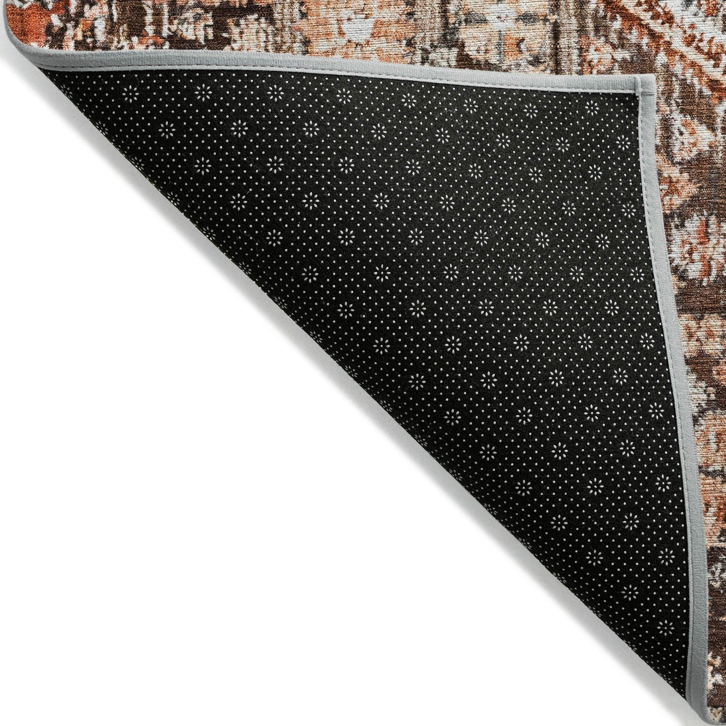 Addison Rugs Saelain Brown Washable Indoor-Outdoor Rug