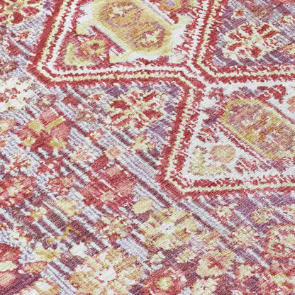 Addison Rugs Saelain Red Washable Indoor-Outdoor Rug