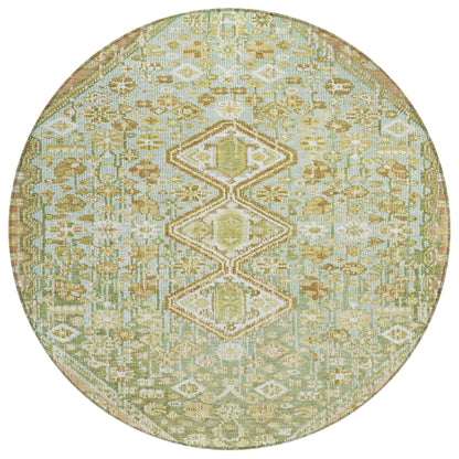 Addison Rugs Saelain Green Washable Indoor-Outdoor Rug