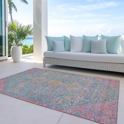 Addison Rugs Saelain Sky Washable Indoor-Outdoor Rug