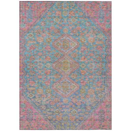 Addison Rugs Saelain Sky Washable Indoor-Outdoor Rug