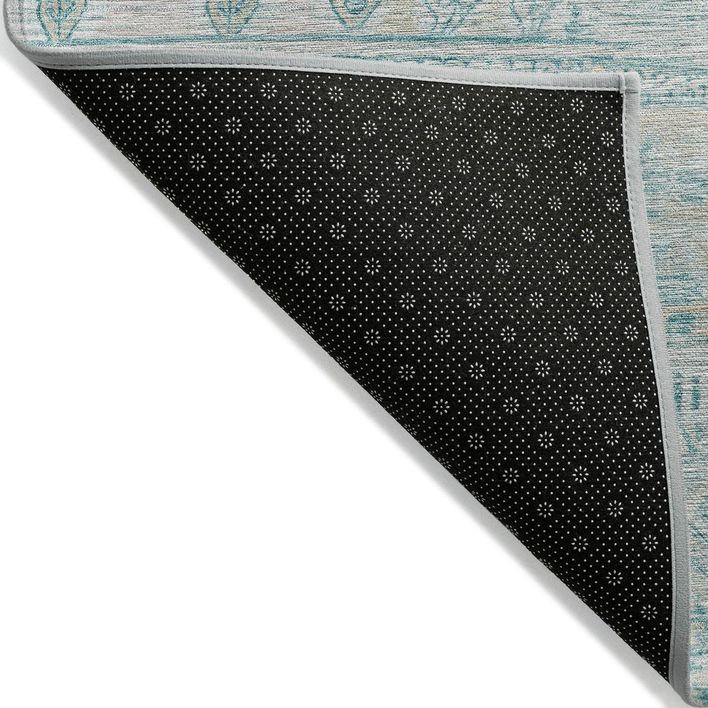Addison Rugs Saelanor Teal Washable Indoor-Outdoor Rug