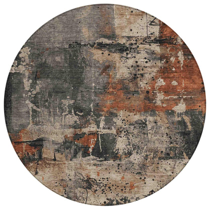 Addison Rugs Saelien Brown Washable Indoor-Outdoor Rug