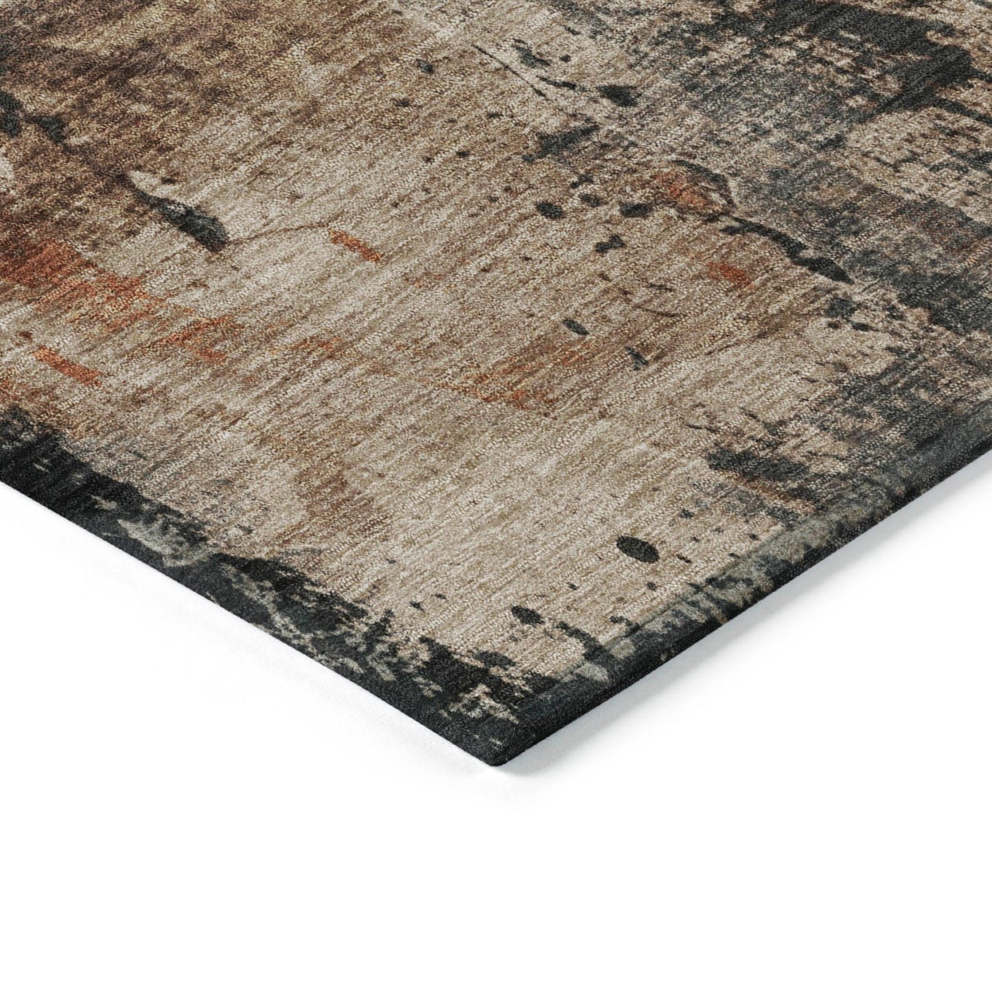 Addison Rugs Saelien Brown Washable Indoor-Outdoor Rug