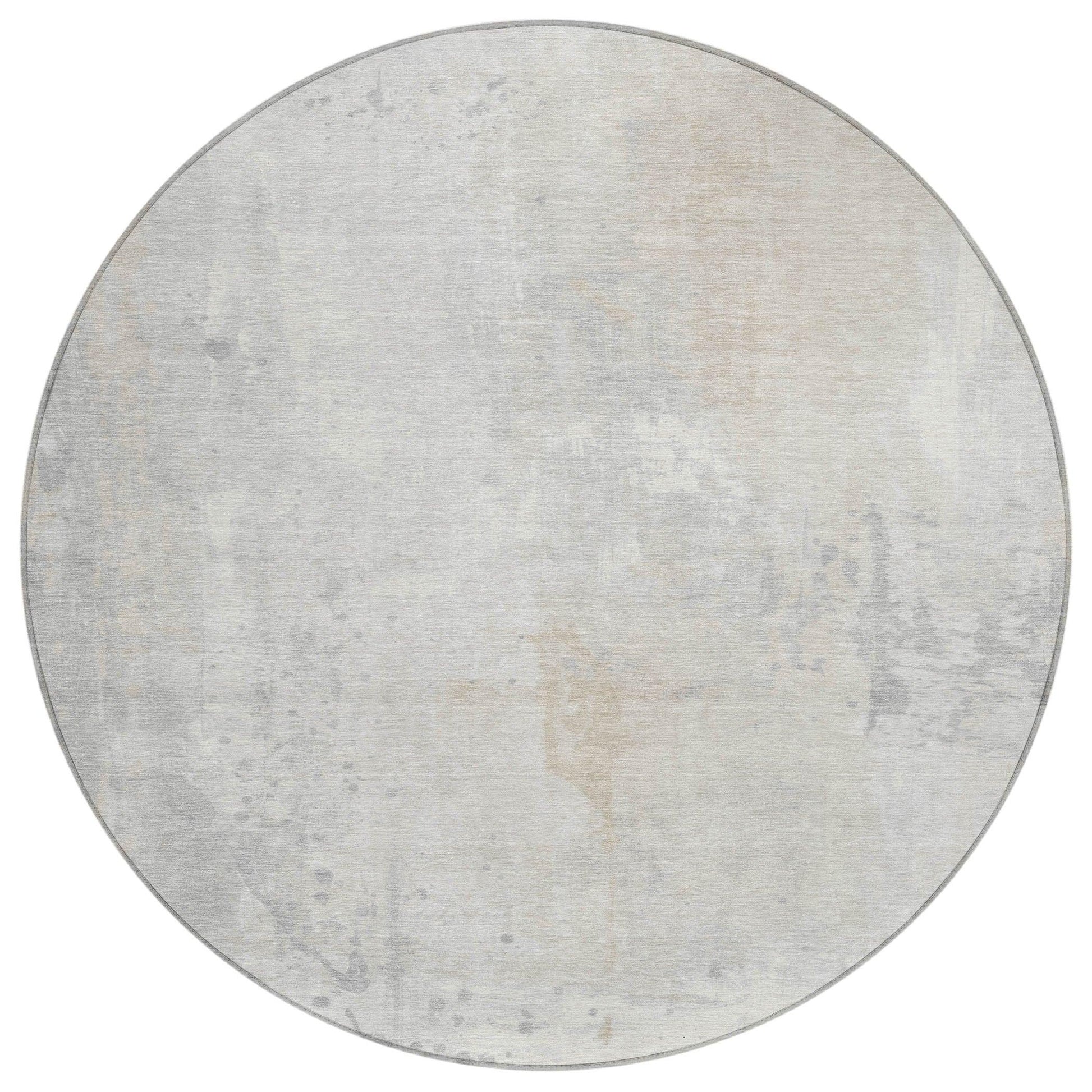 Addison Rugs Saelion Ivory Washable Indoor-Outdoor Rug