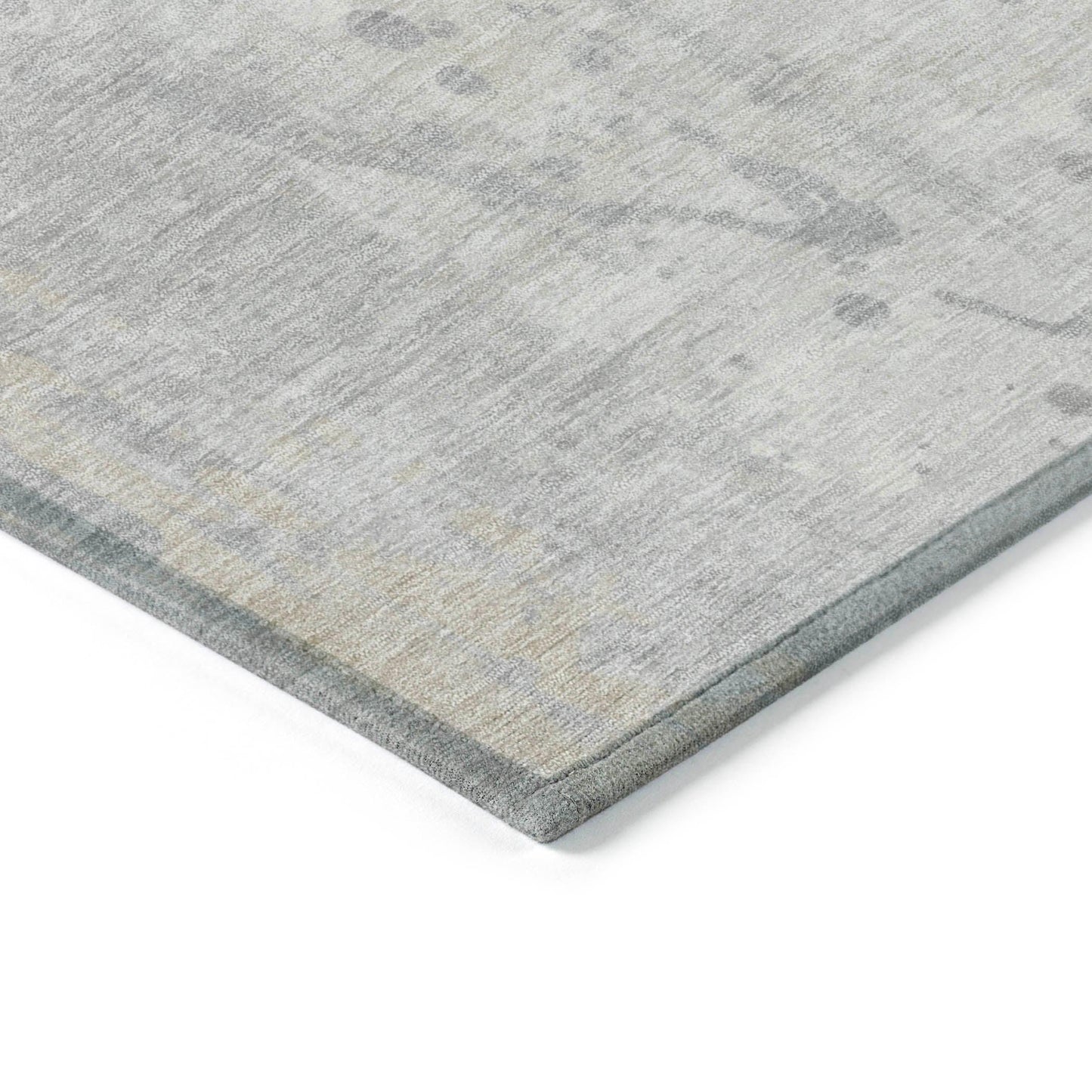 Addison Rugs Saelion Ivory Washable Indoor-Outdoor Rug