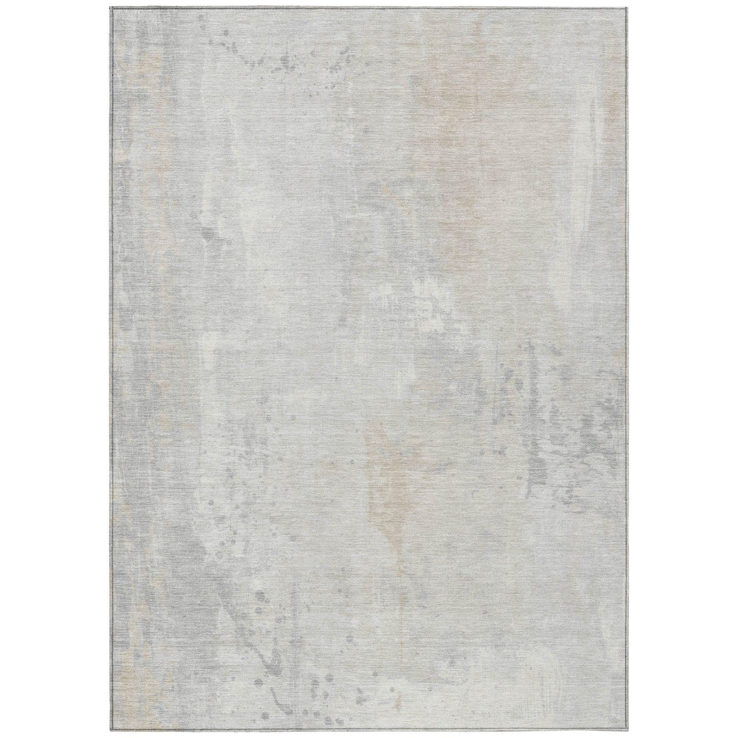 Addison Rugs Saelion Ivory Washable Indoor-Outdoor Rug