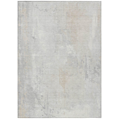 Addison Rugs Saelion Ivory Washable Indoor-Outdoor Rug