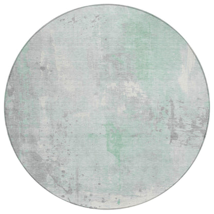 Addison Rugs Saelion Green Washable Indoor-Outdoor Rug