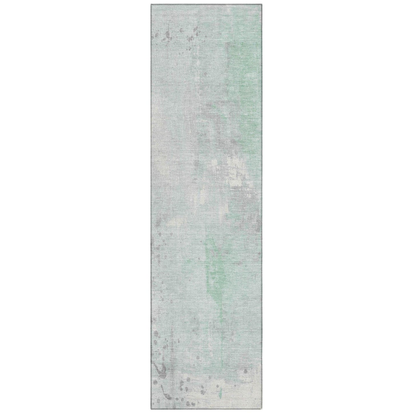 Addison Rugs Saelion Green Washable Indoor-Outdoor Rug