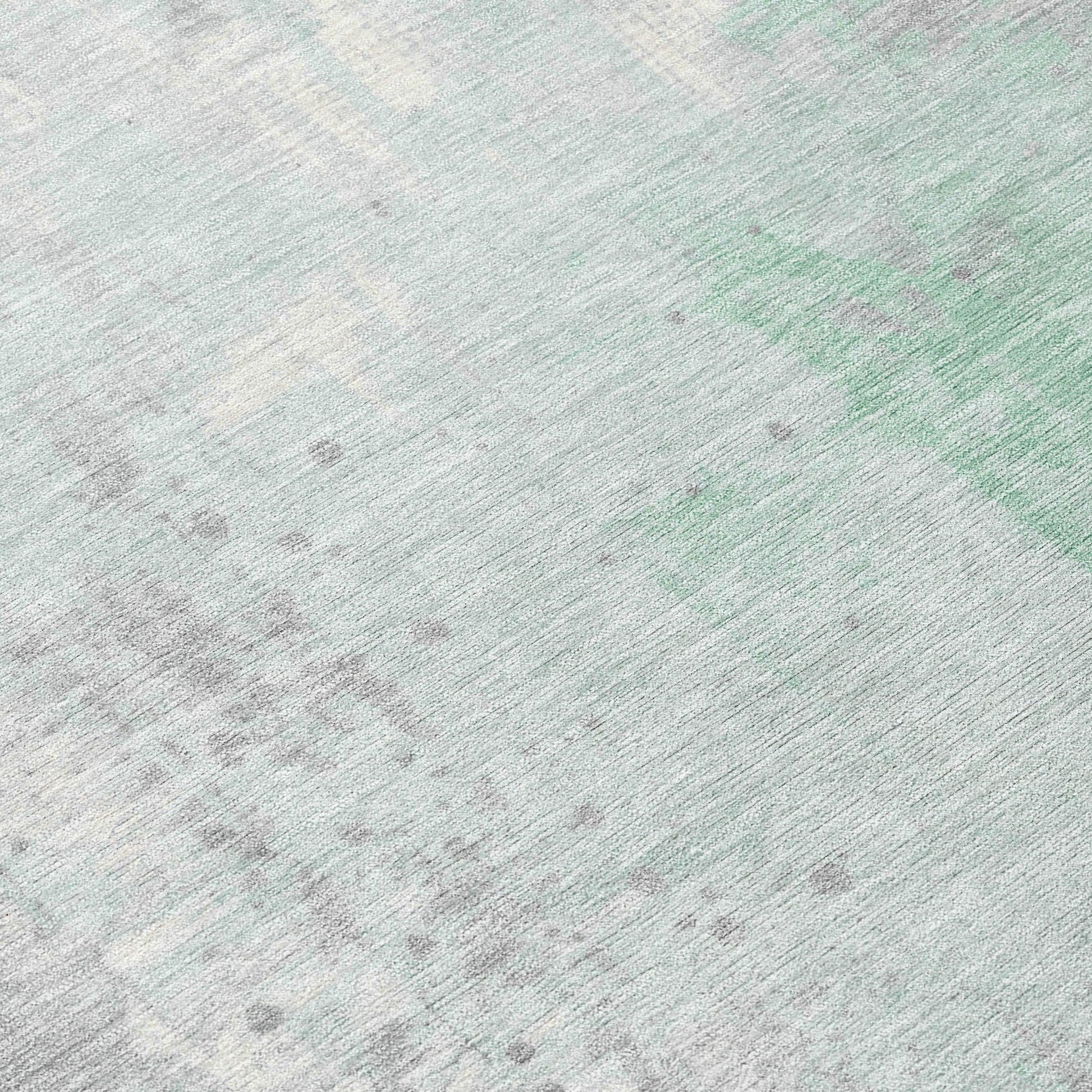 Addison Rugs Saelion Green Washable Indoor-Outdoor Rug