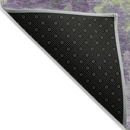 Addison Rugs Saelira Purple Washable Indoor-Outdoor Rug