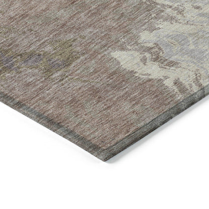 Addison Rugs Saelira Teal Washable Indoor-Outdoor Rug