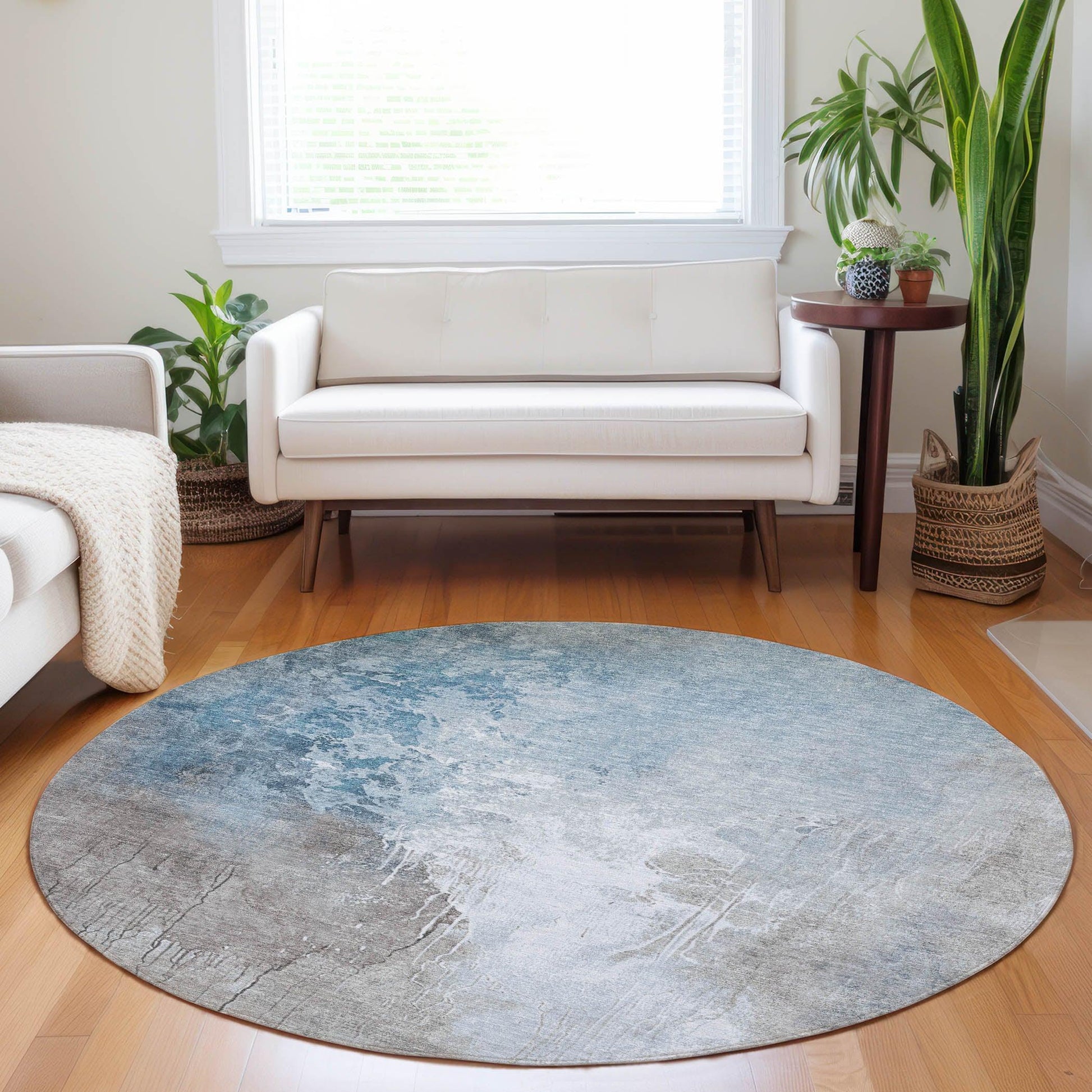 Addison Rugs Saelius Denim Washable Indoor-Outdoor Rug