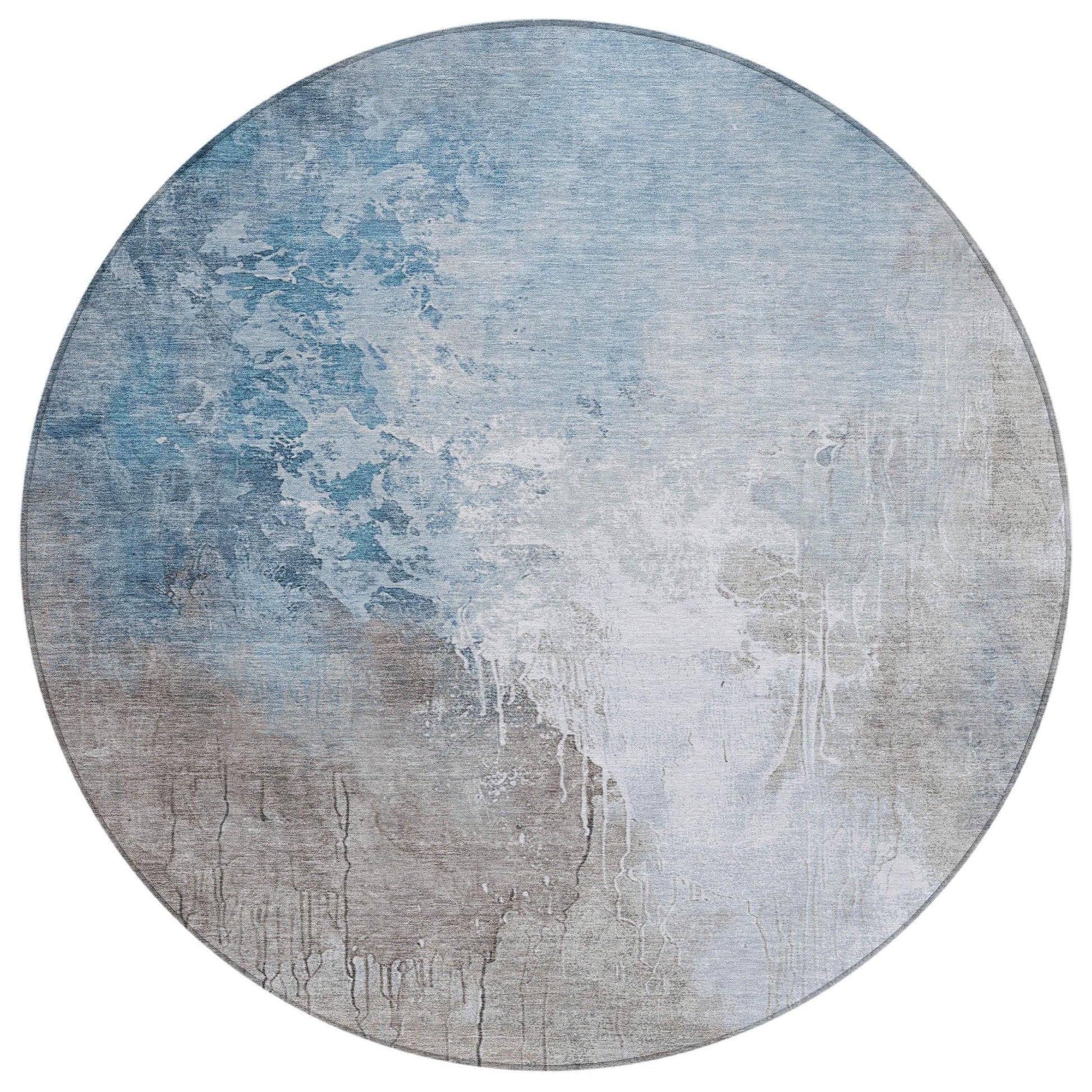 Addison Rugs Saelius Denim Washable Indoor-Outdoor Rug