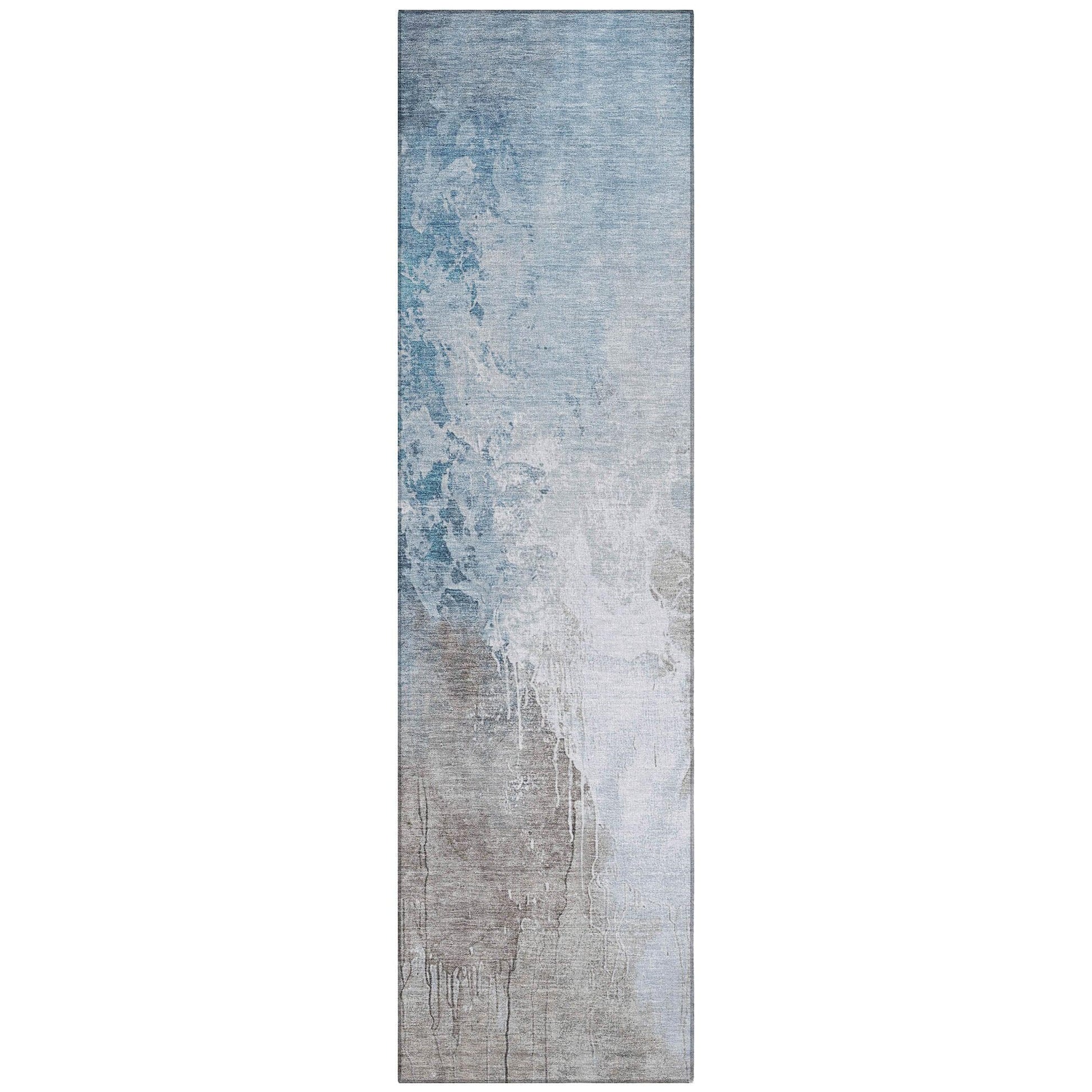 Addison Rugs Saelius Denim Washable Indoor-Outdoor Rug