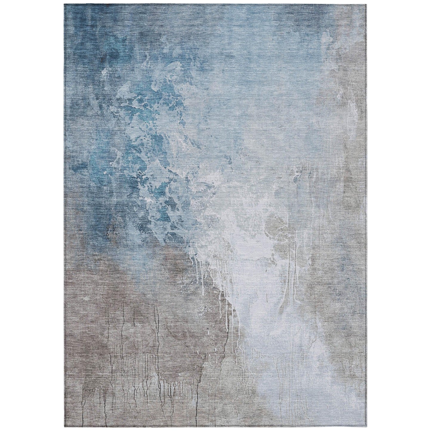 Addison Rugs Saelius Denim Washable Indoor-Outdoor Rug