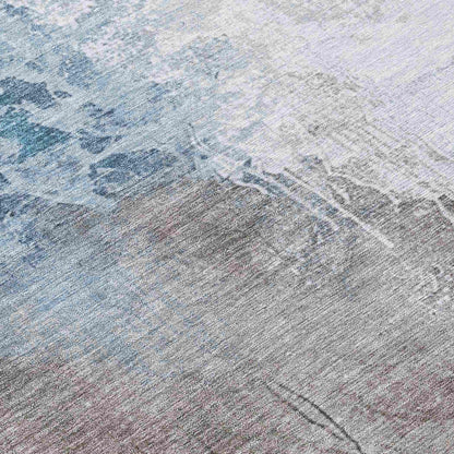 Addison Rugs Saelius Denim Washable Indoor-Outdoor Rug