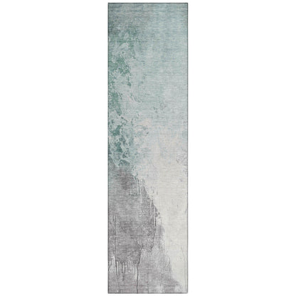 Addison Rugs Saelius Blue Washable Indoor-Outdoor Rug