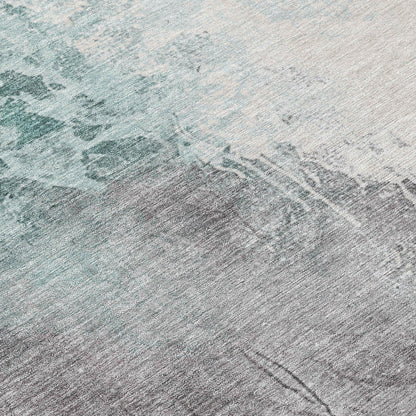 Addison Rugs Saelius Blue Washable Indoor-Outdoor Rug