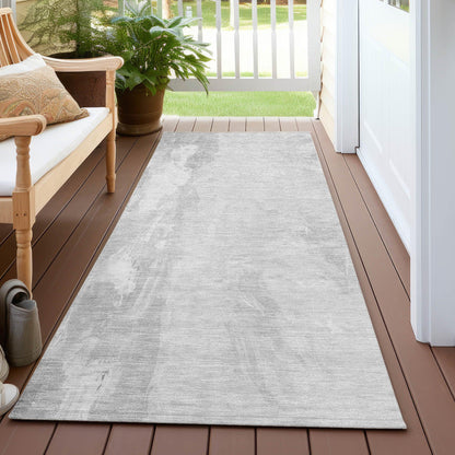 Addison Rugs Saelor Gray Washable Indoor-Outdoor Rug
