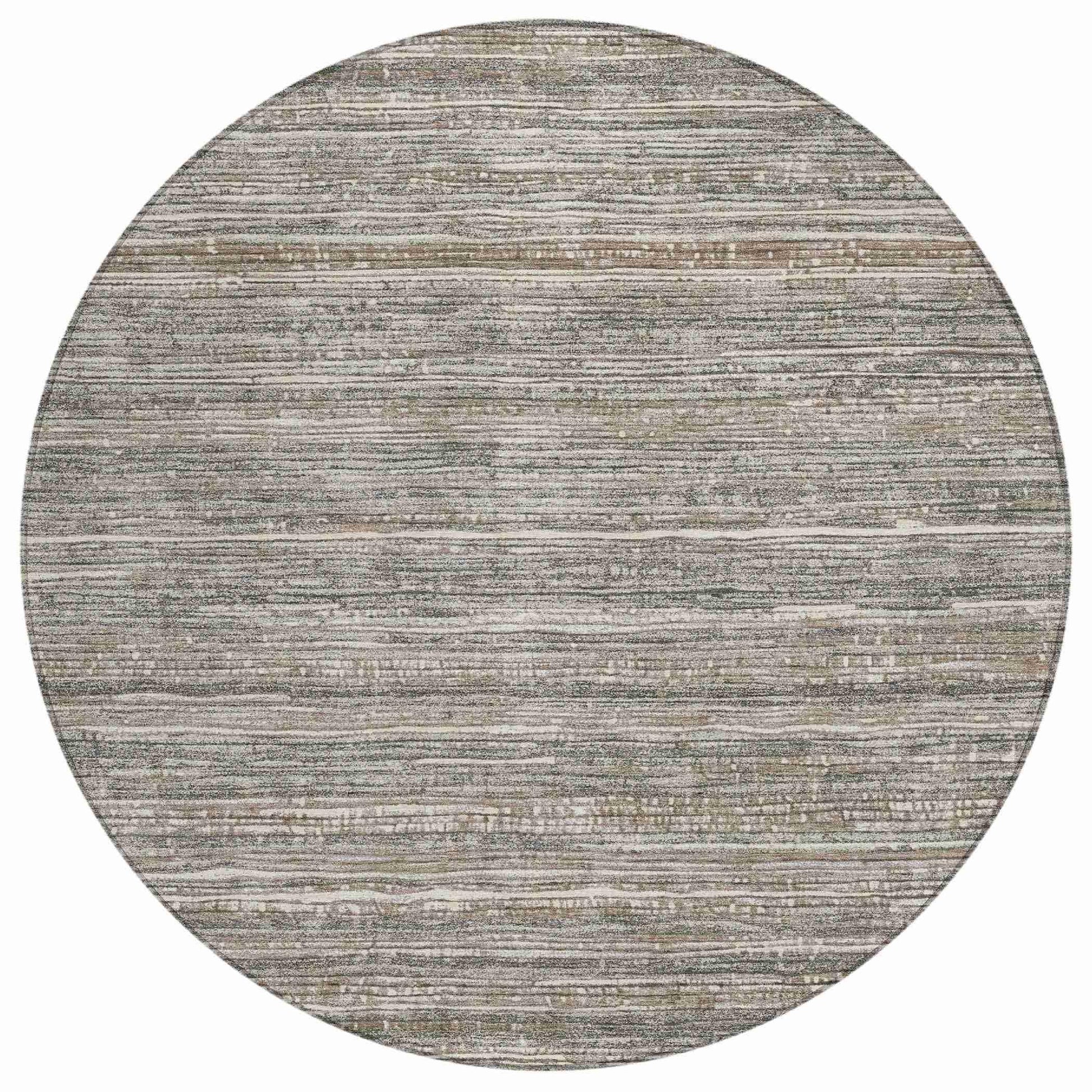Addison Rugs Taelain Brown Washable Indoor-Outdoor Rug