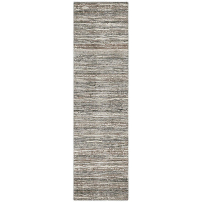 Addison Rugs Taelain Brown Washable Indoor-Outdoor Rug