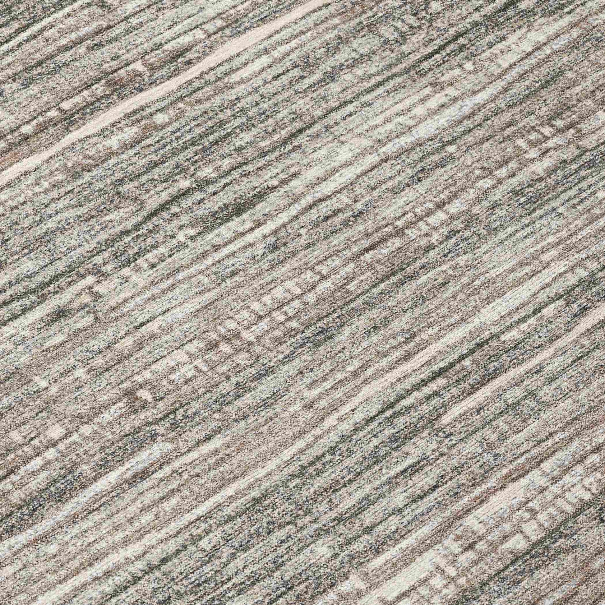Addison Rugs Taelain Brown Washable Indoor-Outdoor Rug