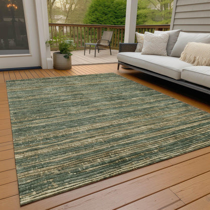 Addison Rugs Taelain Fern Washable Indoor-Outdoor Rug