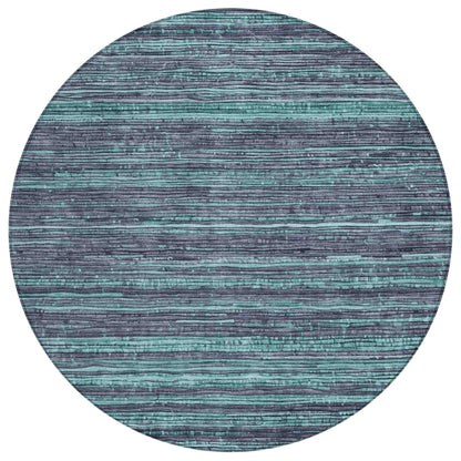 Addison Rugs Taelain Teal Washable Indoor-Outdoor Rug