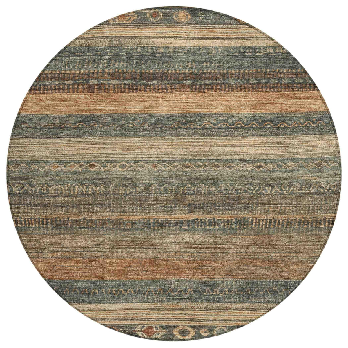 Addison Rugs Taelanor Green Washable Indoor-Outdoor Rug