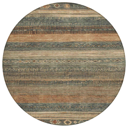 Addison Rugs Taelanor Green Washable Indoor-Outdoor Rug
