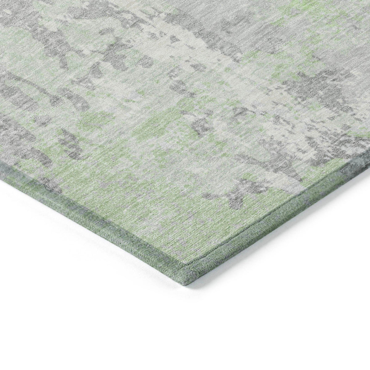 Addison Rugs Taelara Green Washable Indoor-Outdoor Rug