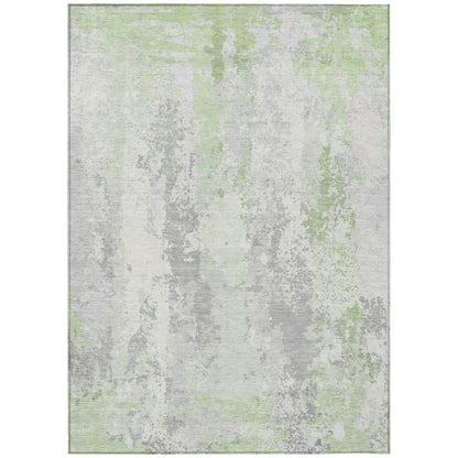 Addison Rugs Taelara Green Washable Indoor-Outdoor Rug