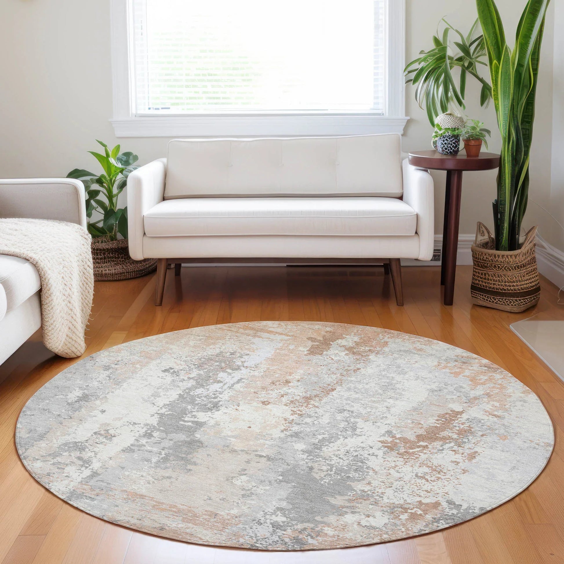 Addison Rugs Taelara Orange Washable Indoor-Outdoor Rug