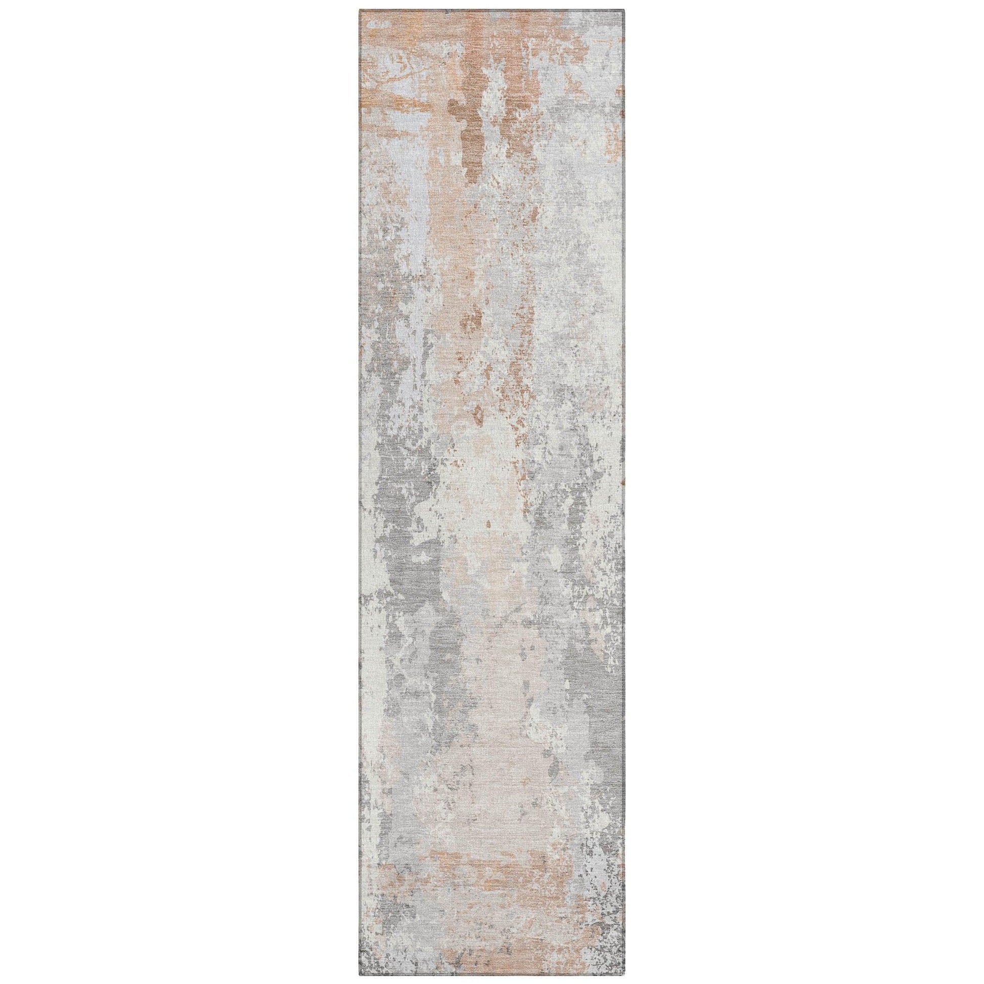 Addison Rugs Taelara Orange Washable Indoor-Outdoor Rug
