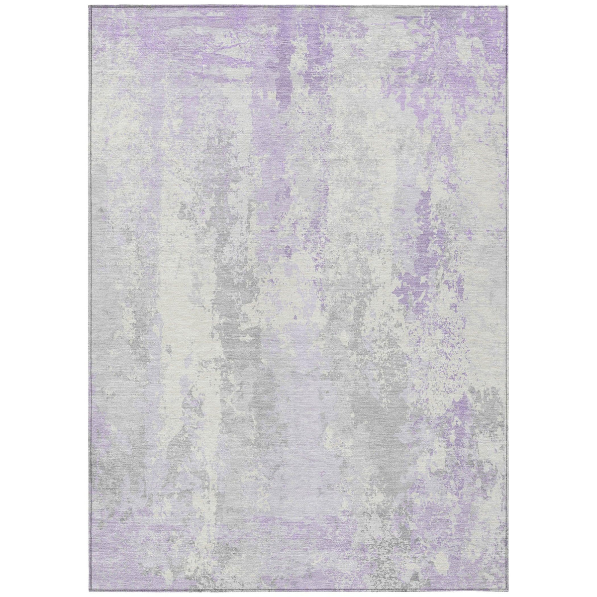 Addison Rugs Taelara Purple Washable Indoor-Outdoor Rug