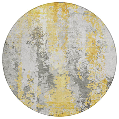 Addison Rugs Taelara Gold Washable Indoor-Outdoor Rug