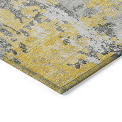 Addison Rugs Taelara Gold Washable Indoor-Outdoor Rug