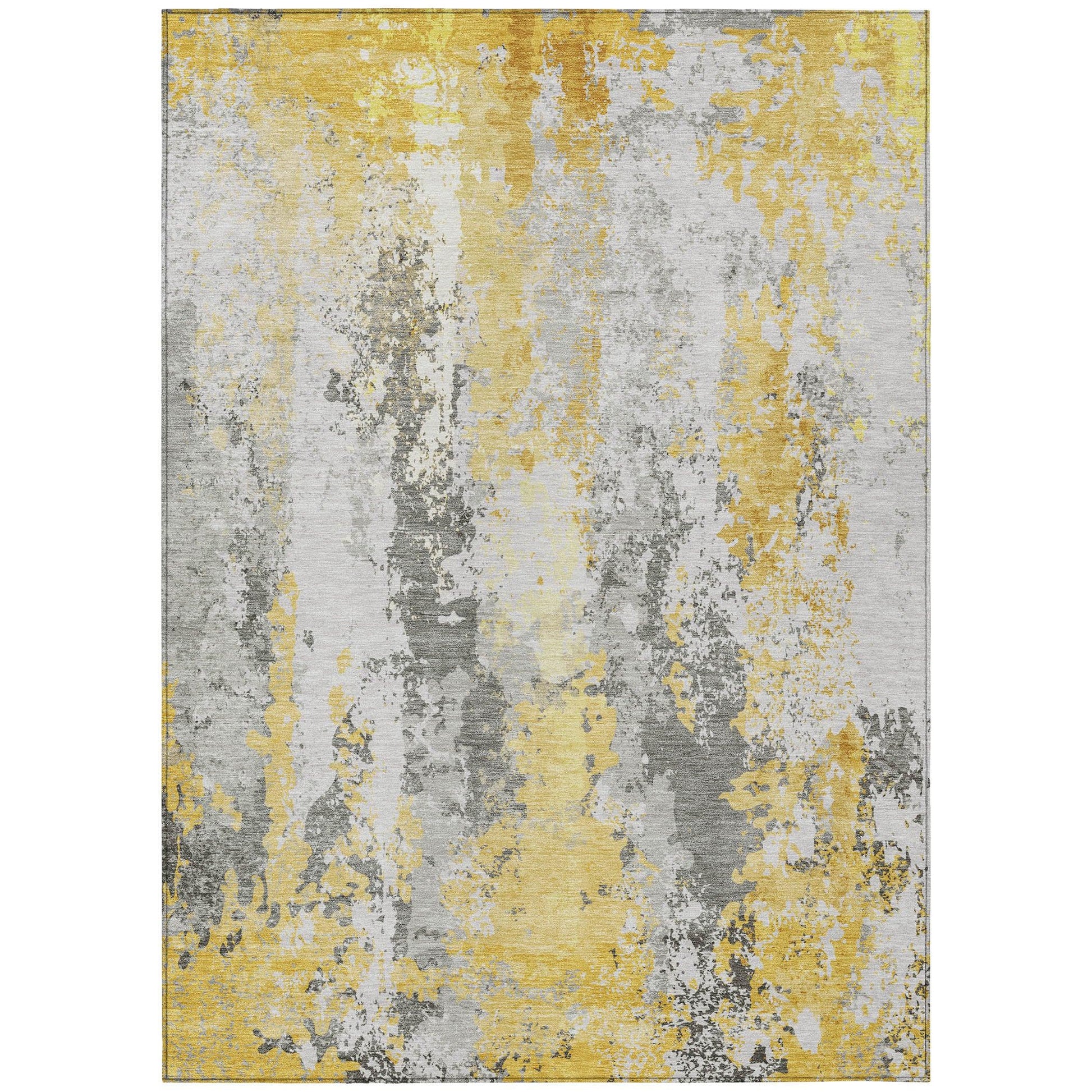 Addison Rugs Taelara Gold Washable Indoor-Outdoor Rug