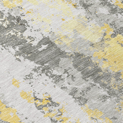 Addison Rugs Taelara Gold Washable Indoor-Outdoor Rug
