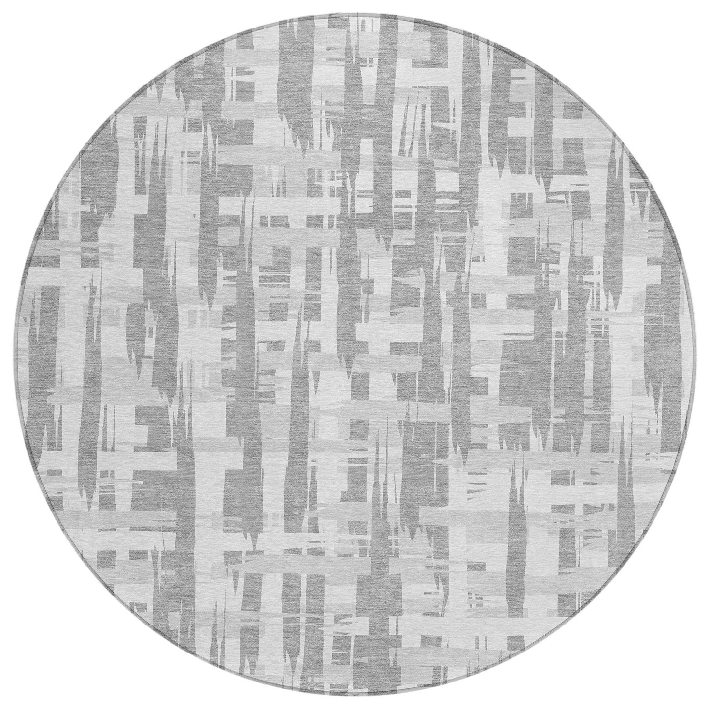 Addison Rugs Taelaris Gray Washable Indoor-Outdoor Rug