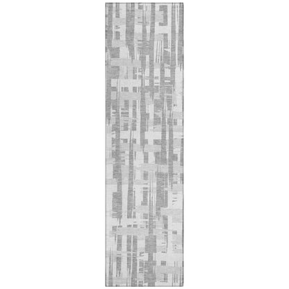 Addison Rugs Taelaris Gray Washable Indoor-Outdoor Rug