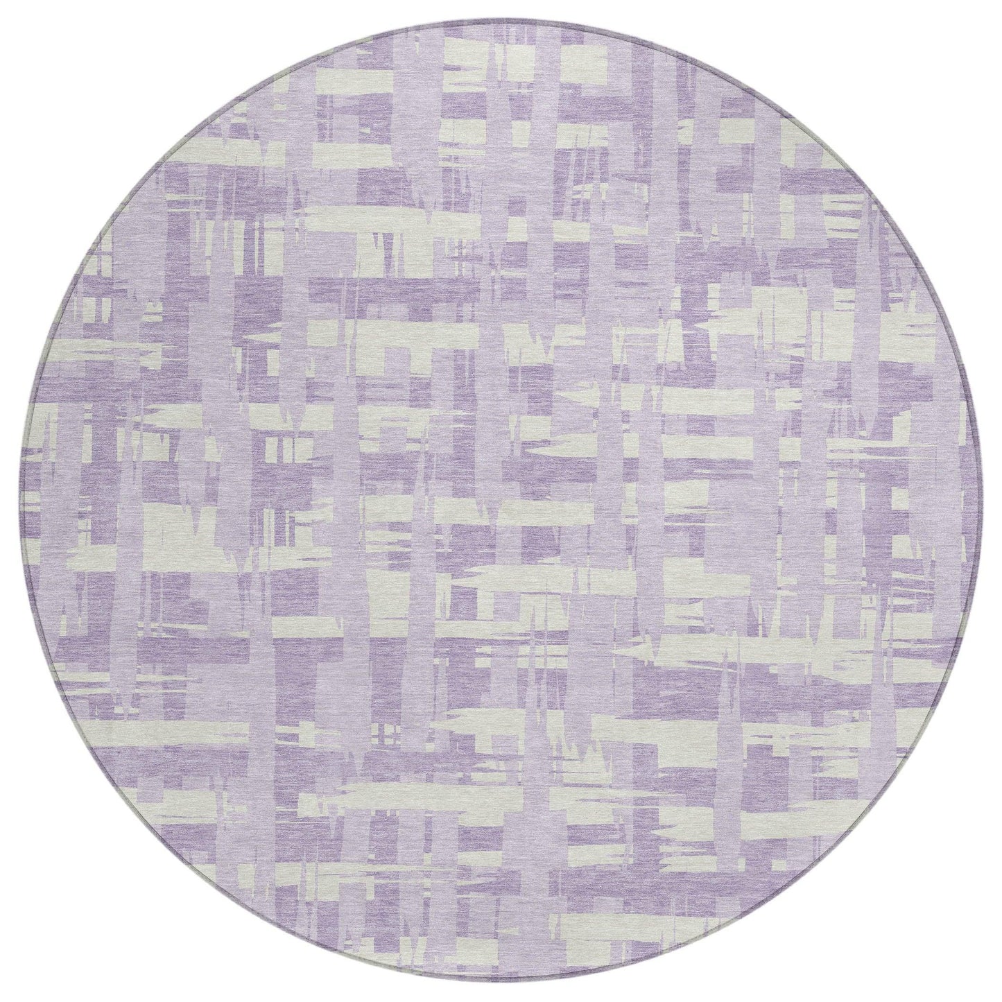 Addison Rugs Taelaris Purple Washable Indoor-Outdoor Rug